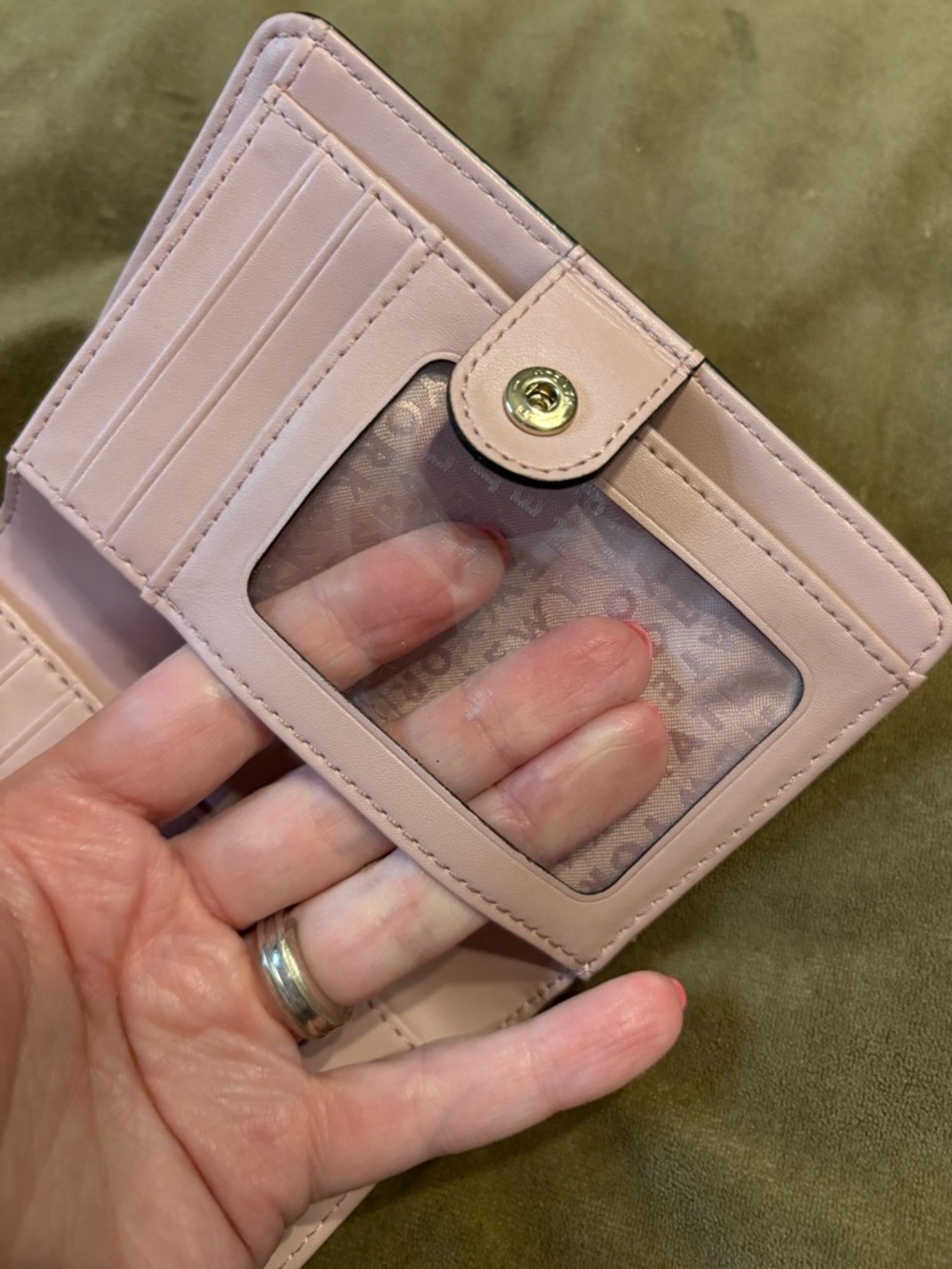 kate♠️spade pink pebbled leather wallet - Picture 8 of 16